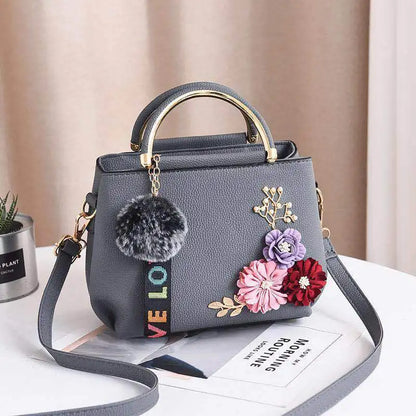 Elegant Mini Crossbody Bag 3d Flower Decor Handbag Women S Shoulder Bag Street Trends Tote Bag Purse
