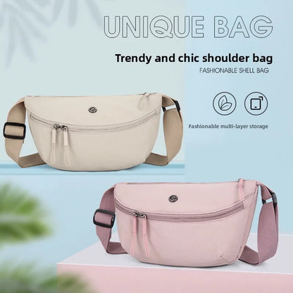 Crossbody Fanny Pack – Lightweight Nylon Sling Bag