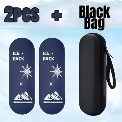 Homefish 1 Or 6 Pcs Diabetic Insulin Travel Cooler Set Reusable Gel Ice Pack Portable Outdoor