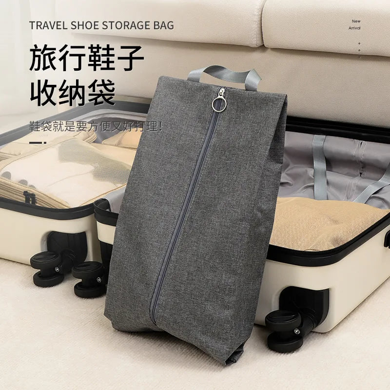 Shoe Bag Waterproof Travel Dustproof Cover Moisture-Proof Storage Zipper Men Women - Waterproof