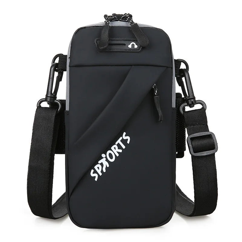 Mobile Phone Arm Outside Sports Men Women Fitness One Shoulder Diagonal Across Outdoor Cycling