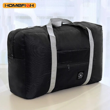 Homefish Folding Travel Storage Bag Large Capacity Luggage Handbag Moving