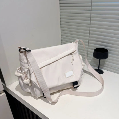 Homefish Nylon Handbags Shoulder Bag Large Capacity Crossbody Bags Teenager Messenger Student School