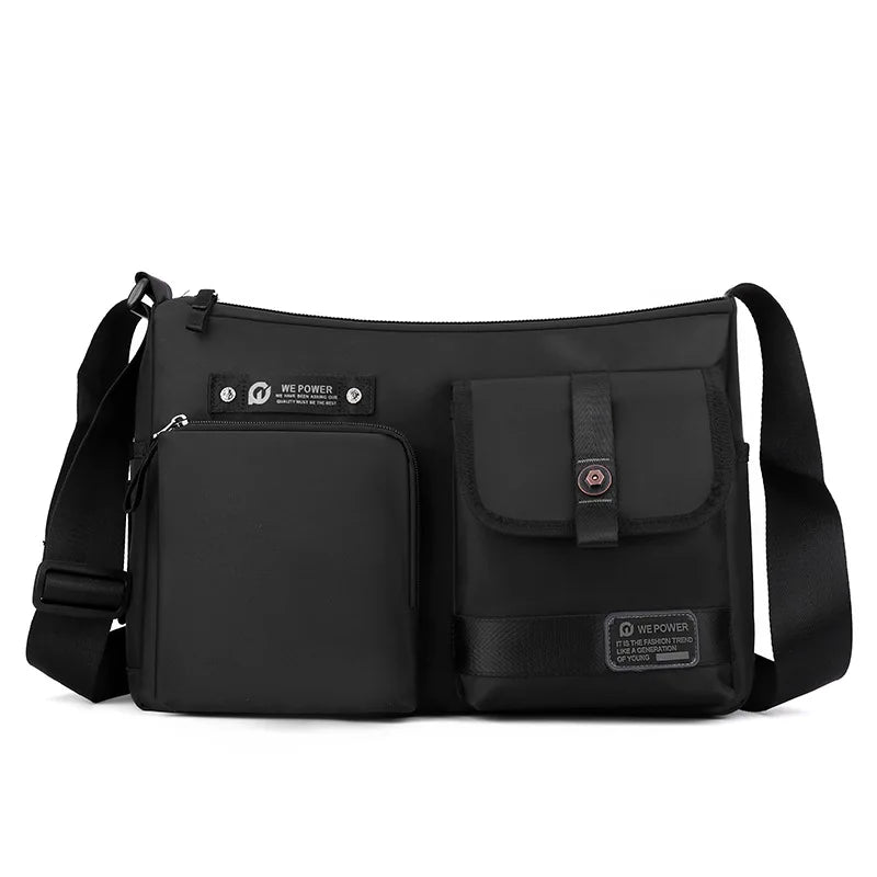 Men S One Shoulder Cross Body Casual Trend Outdoor Backpack Large Capacity Bag