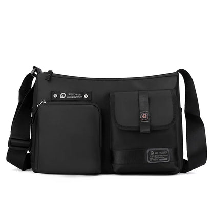 Men S One Shoulder Cross Body Casual Trend Outdoor Backpack Large Capacity Bag