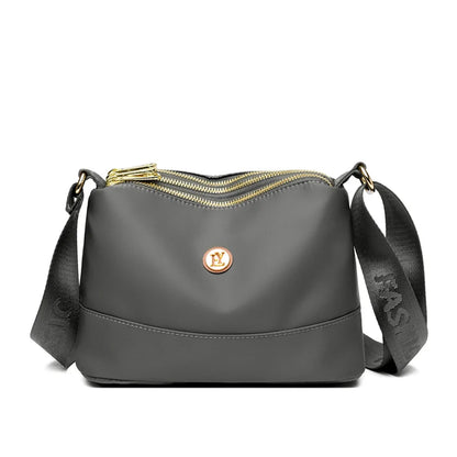 Waterproof Nylon Crossbody Bag for Women – Large Capacity Multilayer Purse