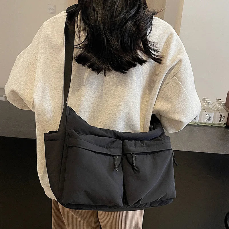 Crossbody Bag Large Capacity Casual Shoulder Purse for Women