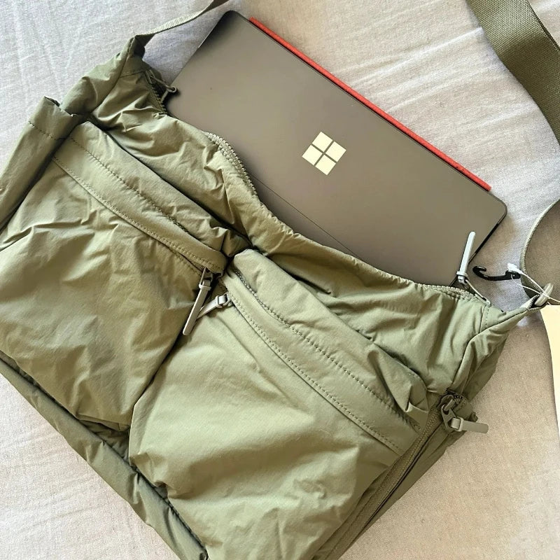 Crossbody Bag Multi-Pocket Lightweight Shoulder Purse