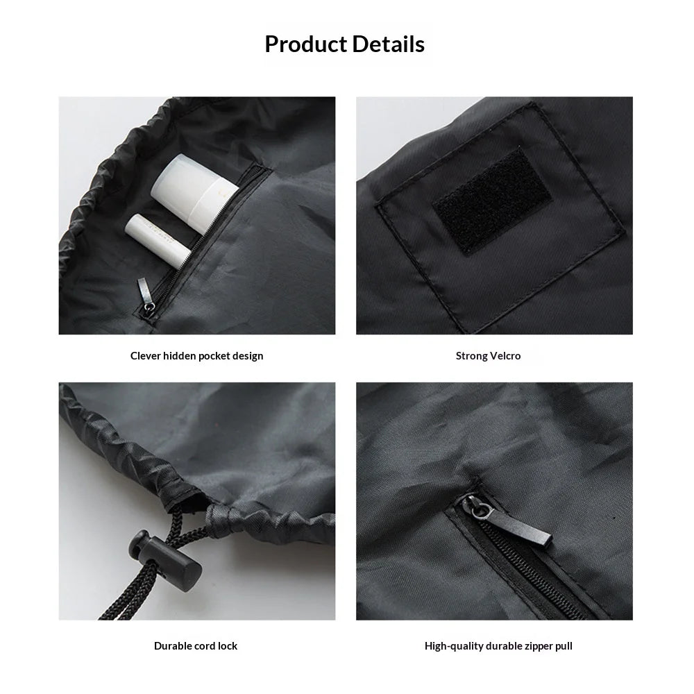 Women Drawstring Cosmetic Bag Travel Storage Makeup Organizer Female Make Up Pouch Portable