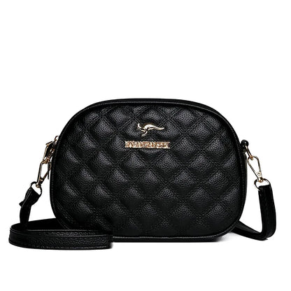 Women's Crossbody Bag – Multi-Pocket PU Leather Shoulder Handbag