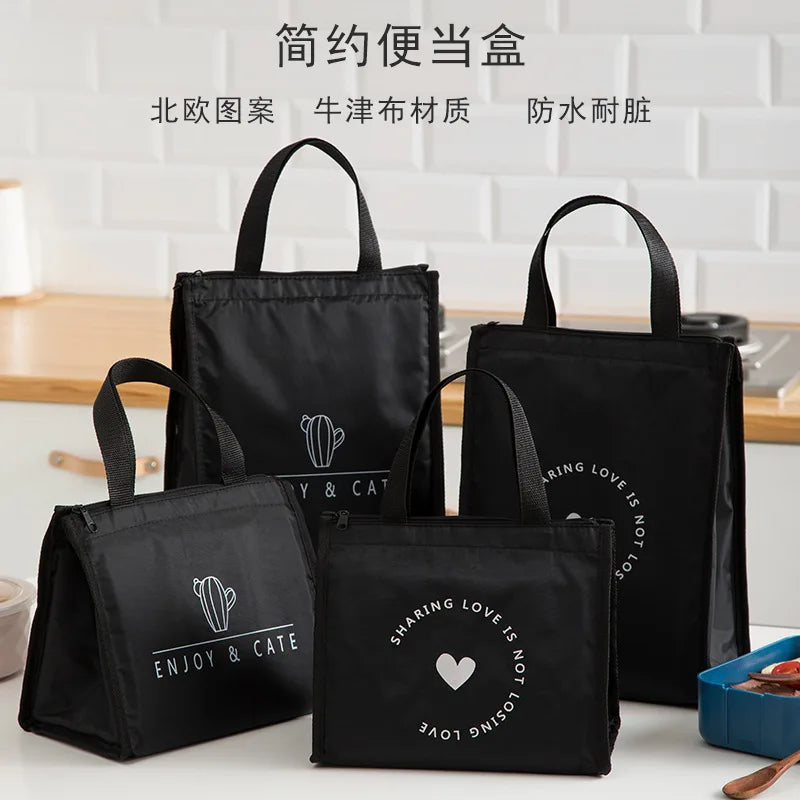 Heat Preservation Bag Lunch Box Portable Bento Aluminum Foil Thickened Large Capacity Refrigeration