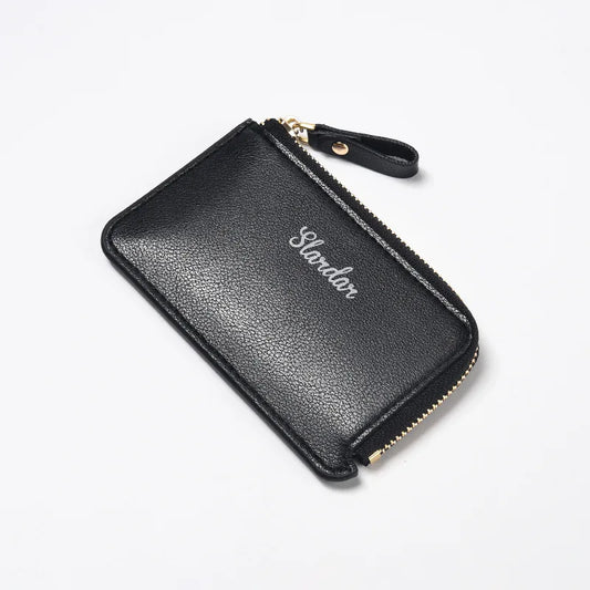 Zero Wallet Men S Card Bag Zipper Small Coin Youth Anti Demagnetization Ultra Thin