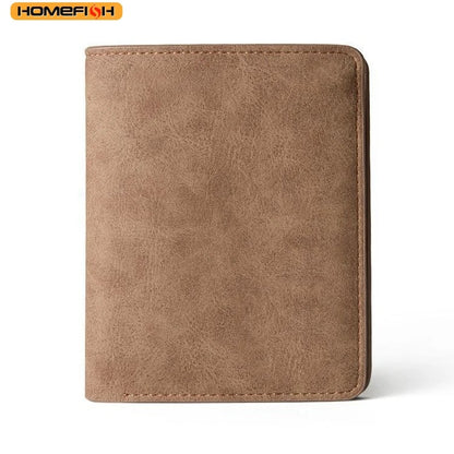 Card Holder Ample Cash Bill Storage Homefish Lightweight Portable Short Wallet Men