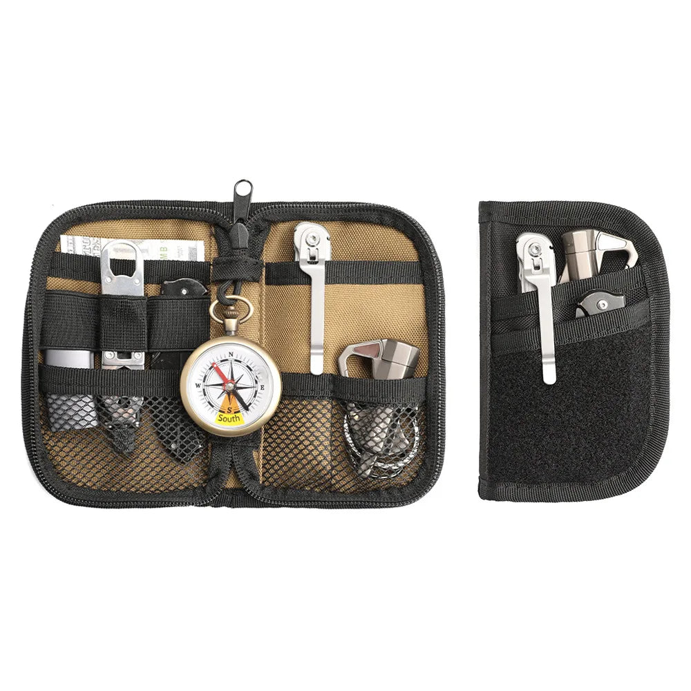 Portable Card Bag Wallet Multi-Purpose Edc Tool Storage Mini Daily