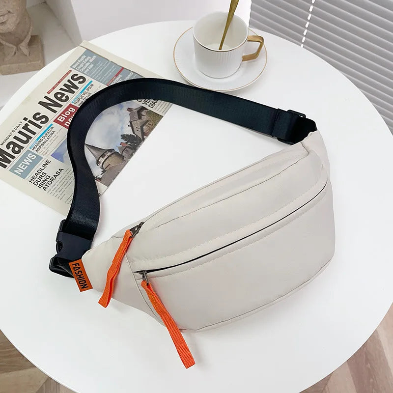 Men's Chest Bag - Compact Sports Crossbody Bag for Travel