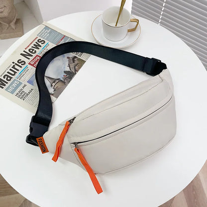 Men's Chest Bag - Compact Sports Crossbody Bag for Travel
