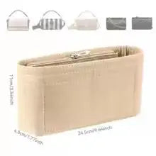 Homefish Felt Insert Bag Organizer Makeup Organizers