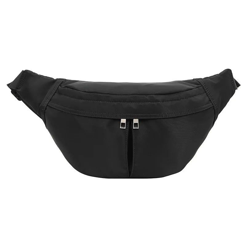 Men S Crossbody Bag Japanese Women Nylon Waterproof Leisure Chest Light Commuting Small Waist