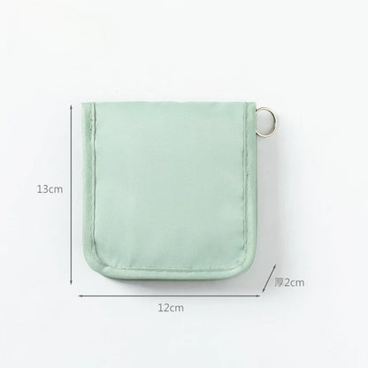 Mini Medical Pouch Small Cosmetic Bag Travel Sanitary Napkins Organizer Makeup Coin Purse Lipstick