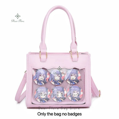 Ita Bag Transparent Crossbody – Y2K Lolita Tote for Women