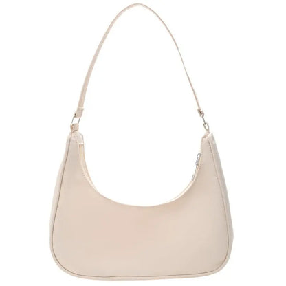 Fashionable Shoulder Underarm Bag Light Small Solid Color Satchel Stylish Women Tote