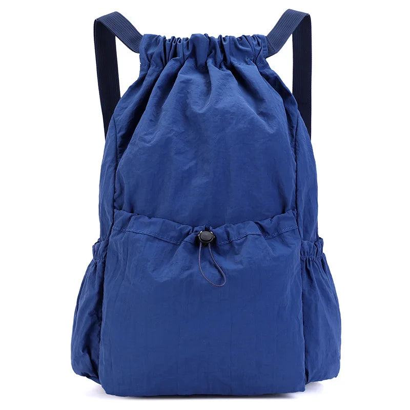 Lightweight Drawstring Backpack – Women's Sports & Travel Bag