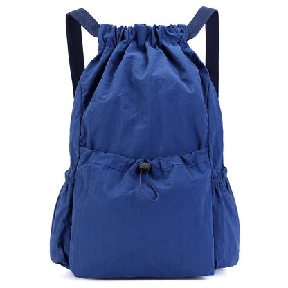 Lightweight Drawstring Backpack – Women's Sports & Travel Bag