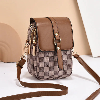Multi Layer Practical Small Versatile Large Capacity Bag Women Lightweight Single Shoulder Chic