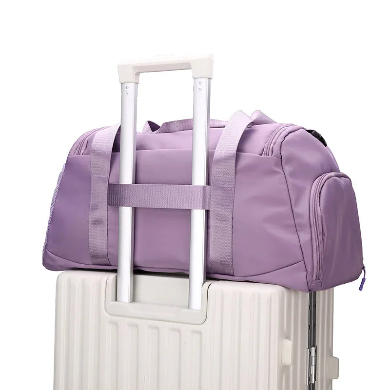Large Capacity Portable Travel Bag Waterproof Fitness Men S Women Dry Wet Separation Multifunctional