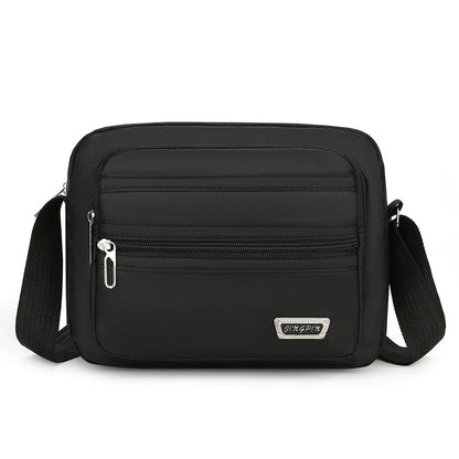 Men's Waterproof Crossbody Bag – Multi-Pocket Shoulder Bag