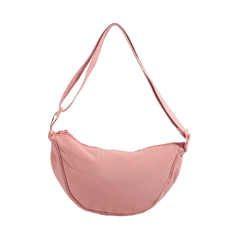 Nylon Crossbody Bag for Women – Lightweight Casual Shoulder Bag