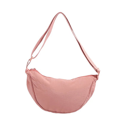 Nylon Crossbody Bag for Women – Lightweight Casual Shoulder Bag