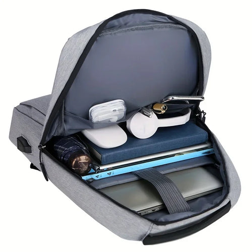 Large Capacity Travel Backpack School Bag with Zipper Closure