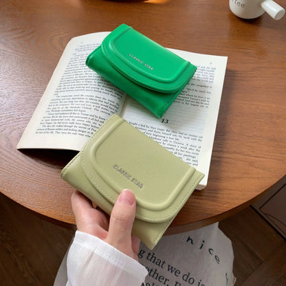 Three-Fold Women S Wallet Multi-Functional Large-Capacity