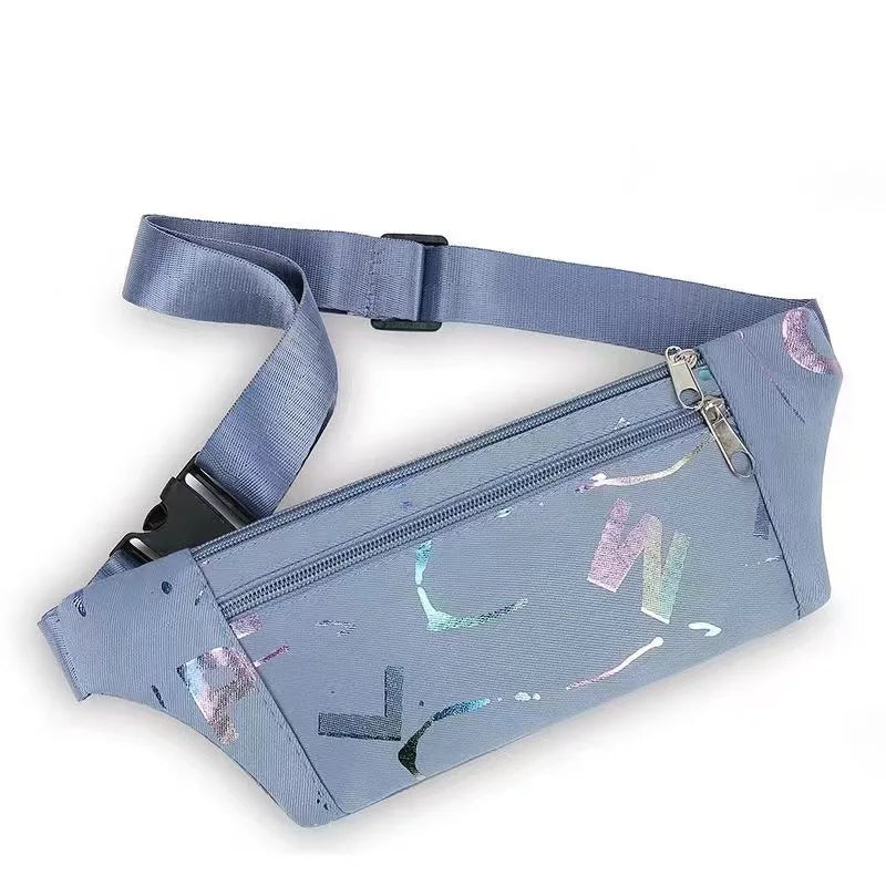 Sports Waist Bag Running Fitness Mobile Phone Storage Multi-Functional Outdoor Leisure Belt Bag Both