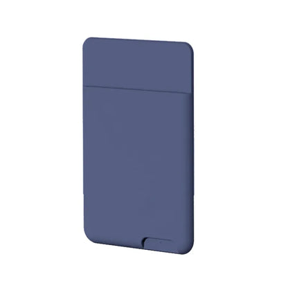 Phone Wallet Case Card Holder Self-Adhesive Silicone Pocket Stick Id Bank Credit Storage Bag