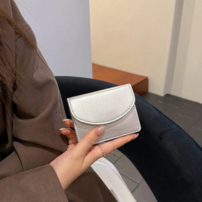 Mini Wallet Women PU Leather Envelope Clutch Purse