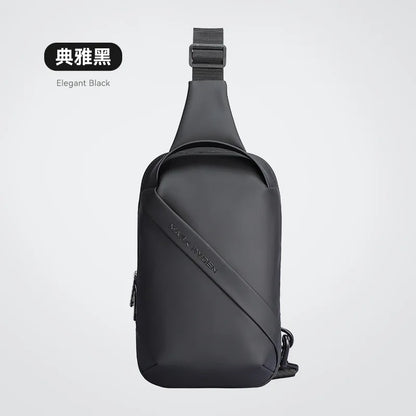 Men S Chest Bag Leisure Sports Shoulder Multi-Function Large Capacity Handheld Cross-Body