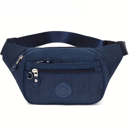 Fanny Pack Crossbody Sling Bag – Multi-Pocket Waist Purse for Women