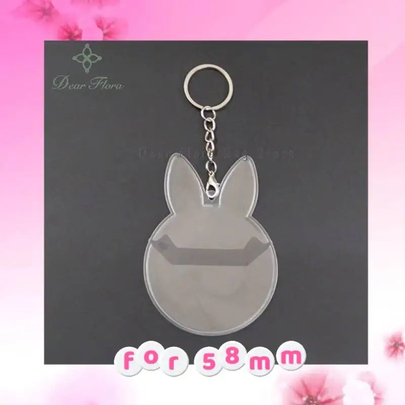 Anime Badge Protective Sleeve – Clear DIY Display Cover for Ita Bag