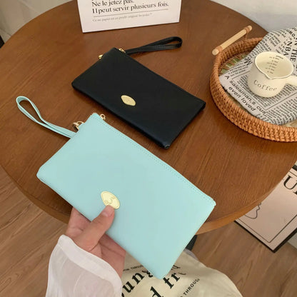 Ladies Purse Long Student Change Collector Hand Rope Bag