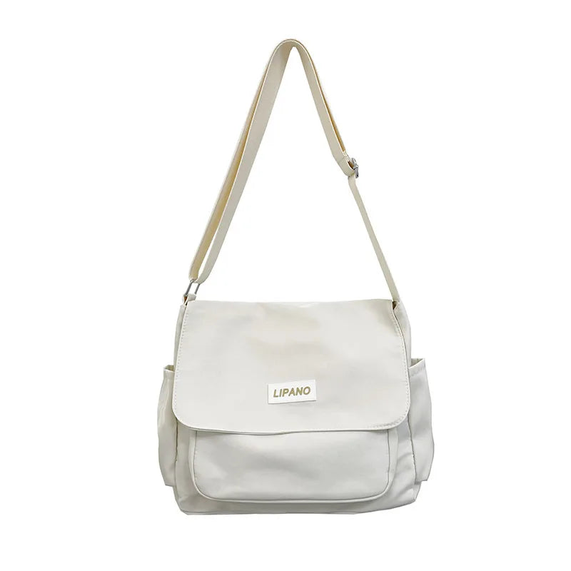 Nylon Messenger Bag Men Shoulder Trendy S Student School Bag