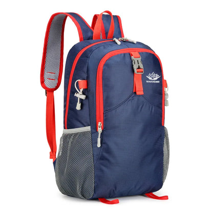 Folding Men S Women Light Sports Mountaineering Backpack Waterproof Travel Storage - Waterproof