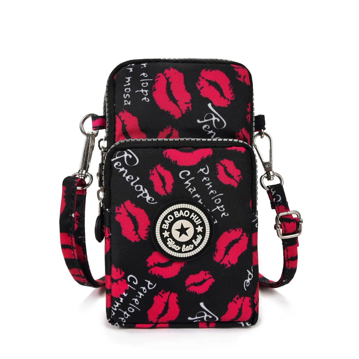 Women's Crossbody Phone Bag – Casual Nylon Shoulder Bag