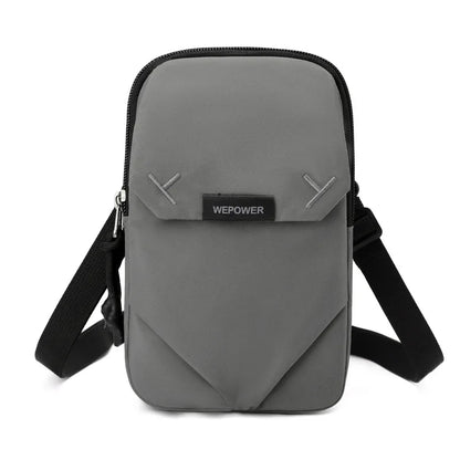 Waterproof Nylon Square Casual Single-Shoulder Bag Mobile Phone Storage Waist Bag Cycling