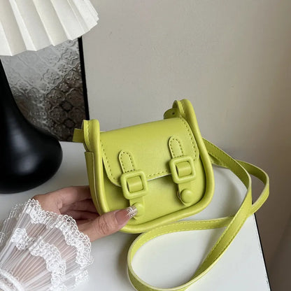 Mini Saddle Crossbody Bag for Women – Vintage Style