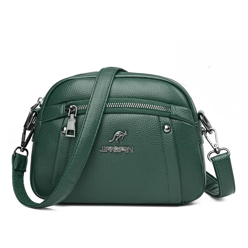 Women's Crossbody Bag – Water-Resistant Soft Leather Shoulder Bag
