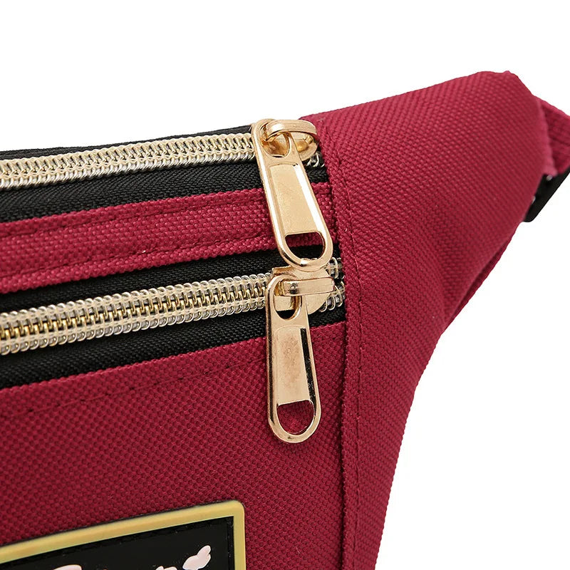 Oxford Fabric Outdoor Running Casual Sports Men S Women Universal Waist Chest Bag