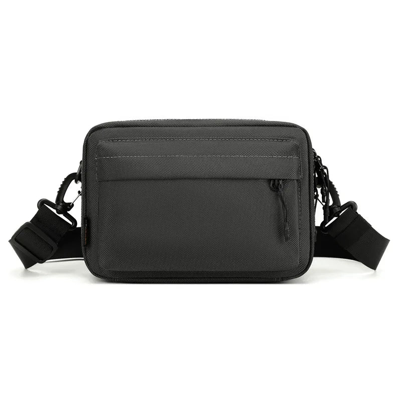 Men S Waterproof Nylon Cloth Shoulder Bag Leisure Commuting Light Oblique Span Large Capacity