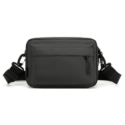 Men S Waterproof Nylon Cloth Shoulder Bag Leisure Commuting Light Oblique Span Large Capacity